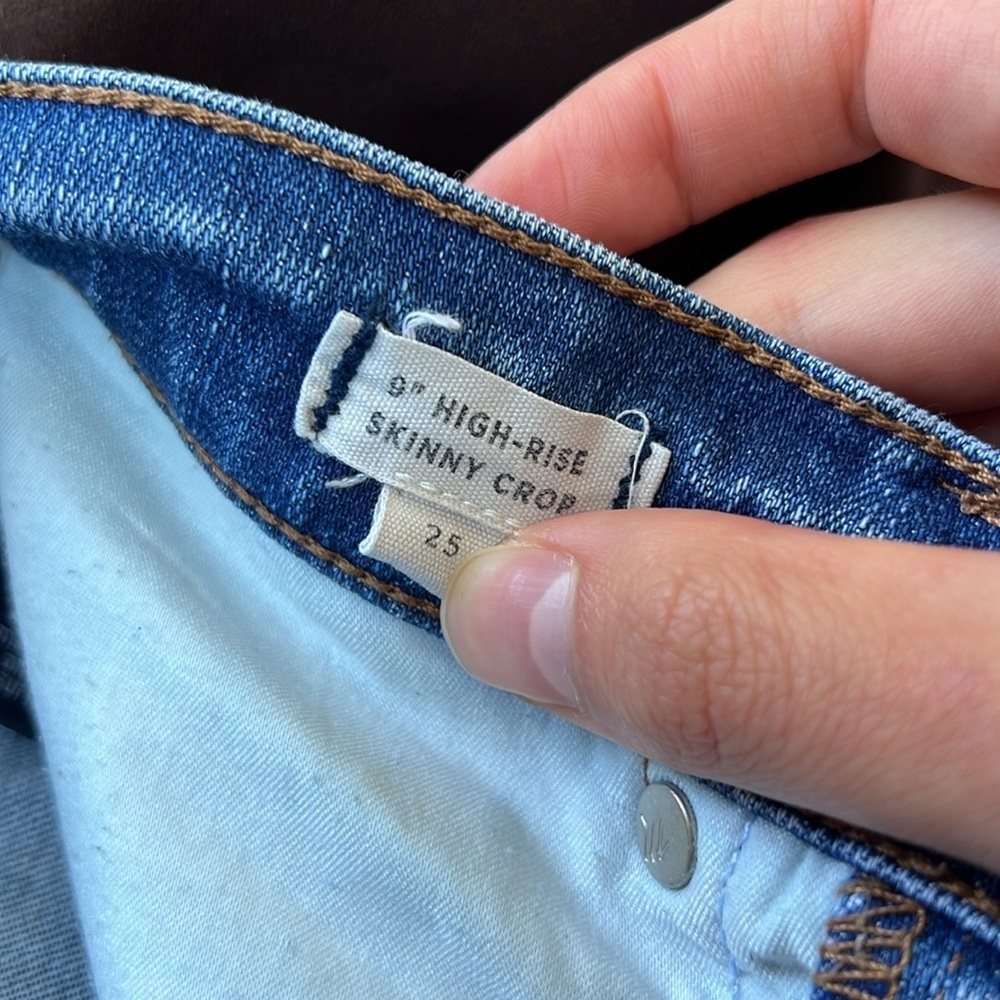 Madewell 9” High Rise Skinny Jeans - Picture 8 of 10